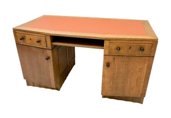 Art Deco Amsterdamse School Desk by Hildo Krop for Gebroeders Monsieur Steenwijk